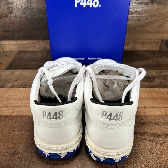 P448 CSL Low Top Leather Sneakers Size 38 / 7 US - Picture 3 of 10